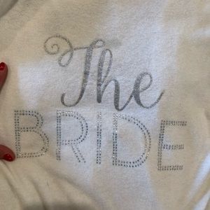 Betsey Johnson bridal robe